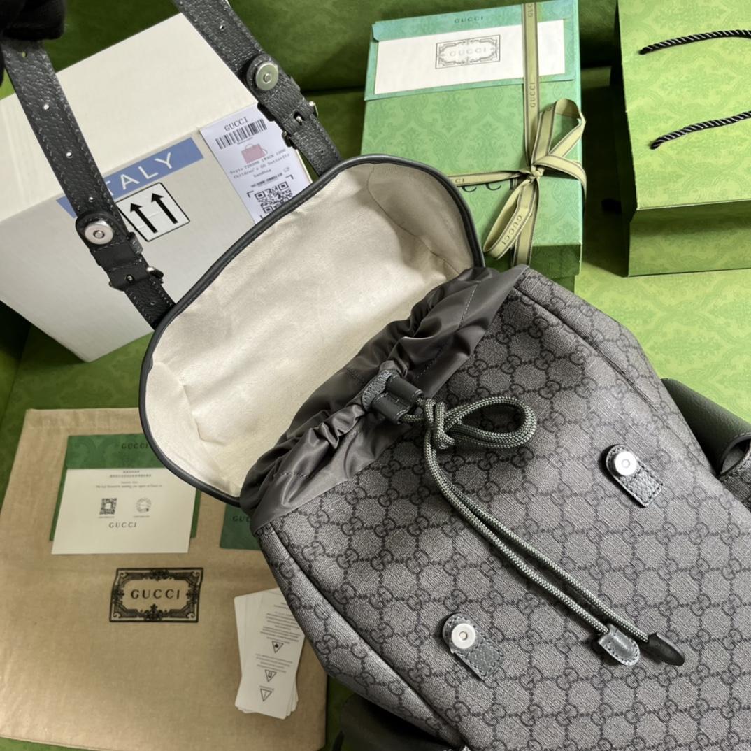 Gucci Ophidia GG Medium Backpack(24-40-16cm) - FashionPlug