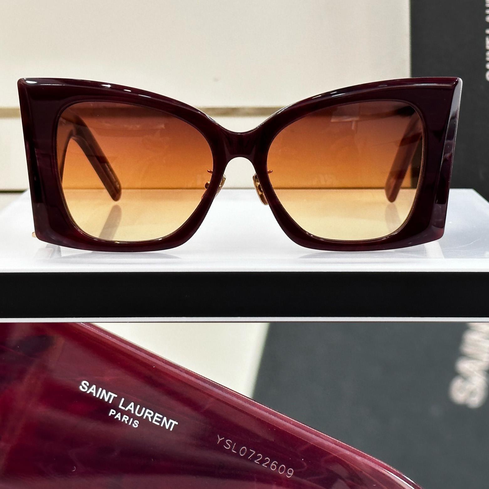 Saint Laurent SL M119 Blaze Sunglasses - FashionPlug
