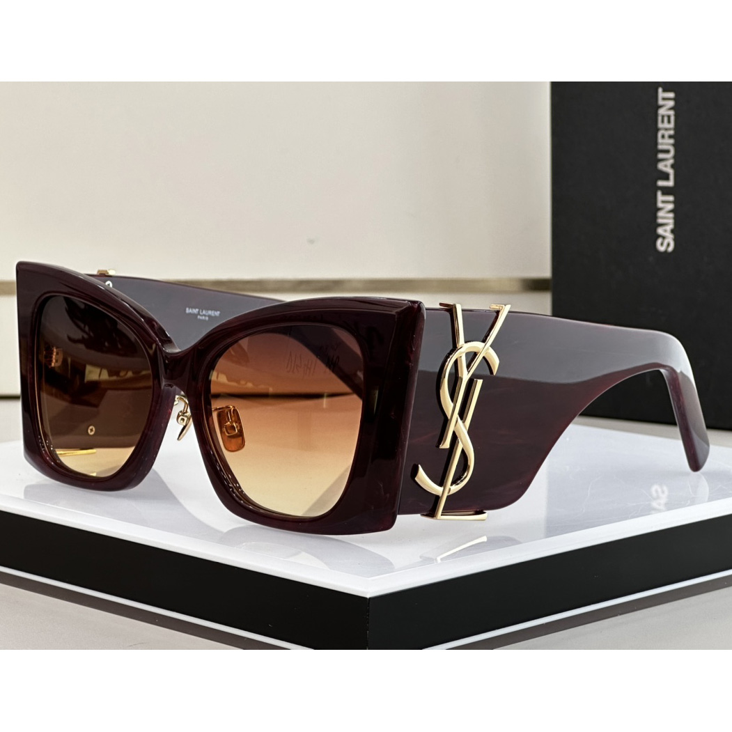 Saint Laurent SL M119 Blaze Sunglasses - FashionPlug