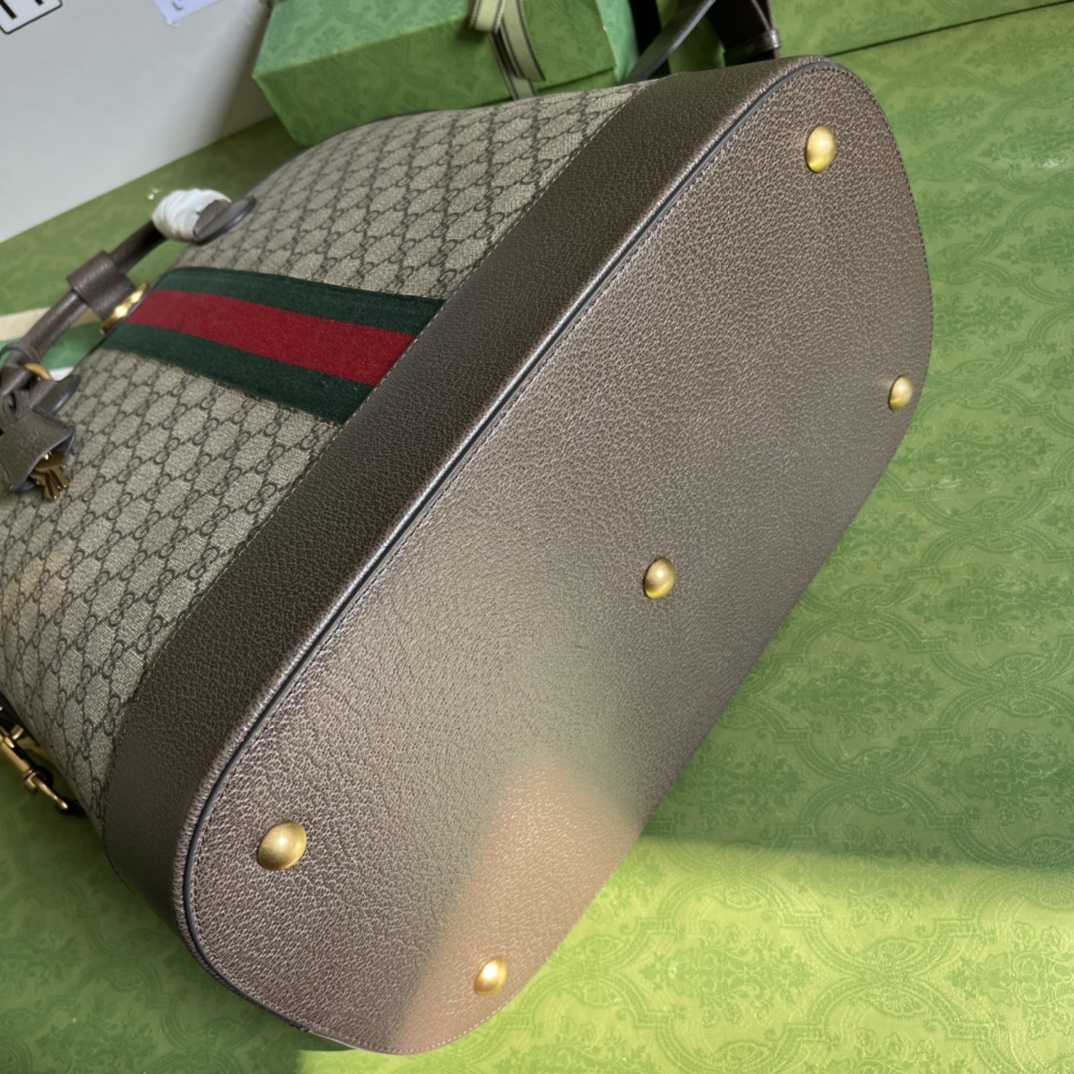 Gucci Savoy Small Bowling Tote(39-43.5-21cm)   - FashionPlug
