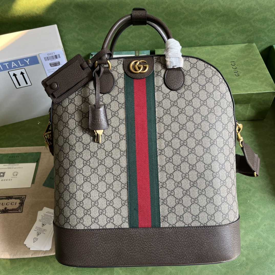 Gucci Savoy Small Bowling Tote(39-43.5-21cm)   - FashionPlug
