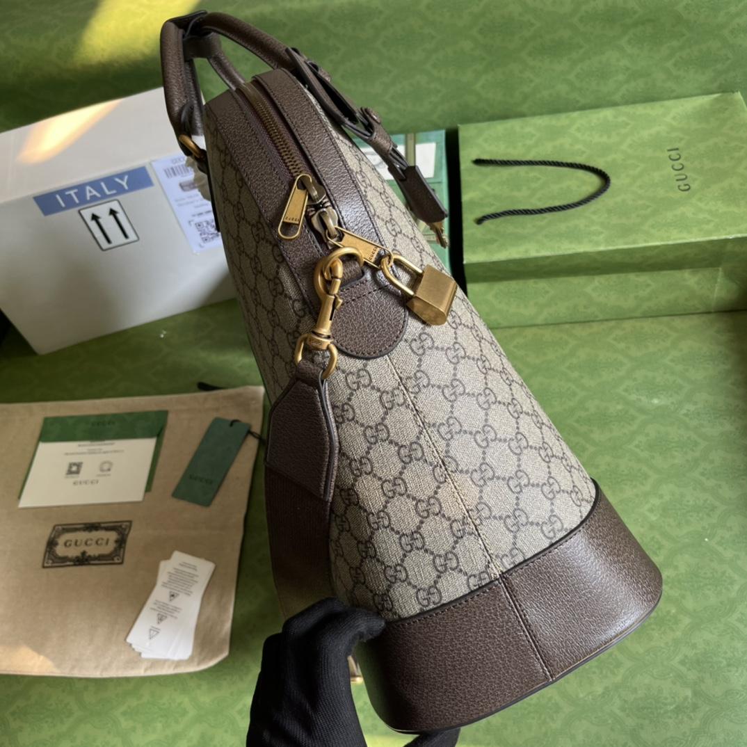 Gucci Savoy Small Bowling Tote(39-43.5-21cm)   - FashionPlug