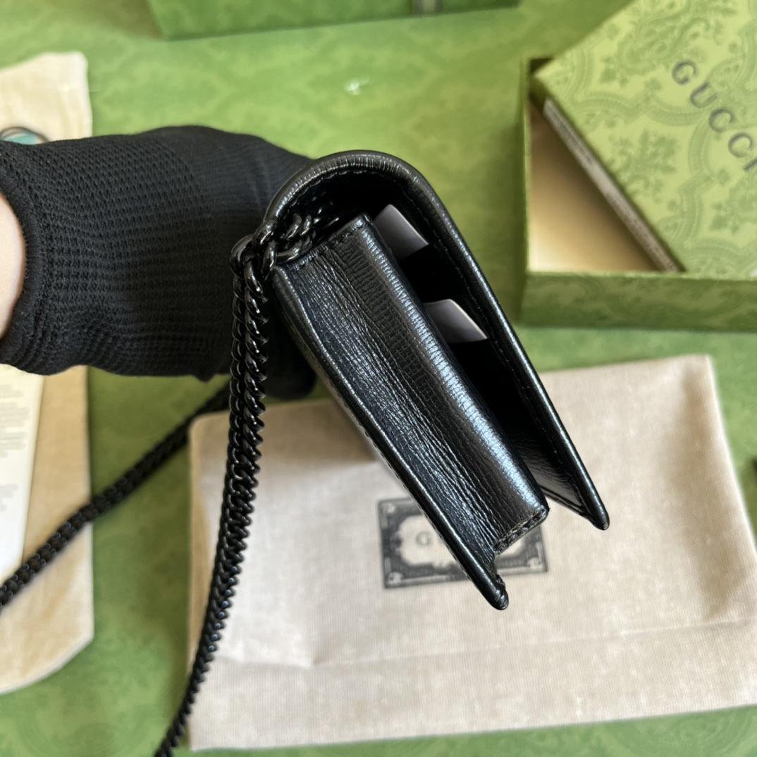 Gucci Horsebit 1955 Wallet With Chain(19-10-4cm) - FashionPlug