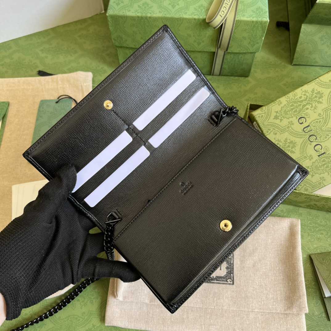 Gucci Horsebit 1955 Wallet With Chain(19-10-4cm) - FashionPlug