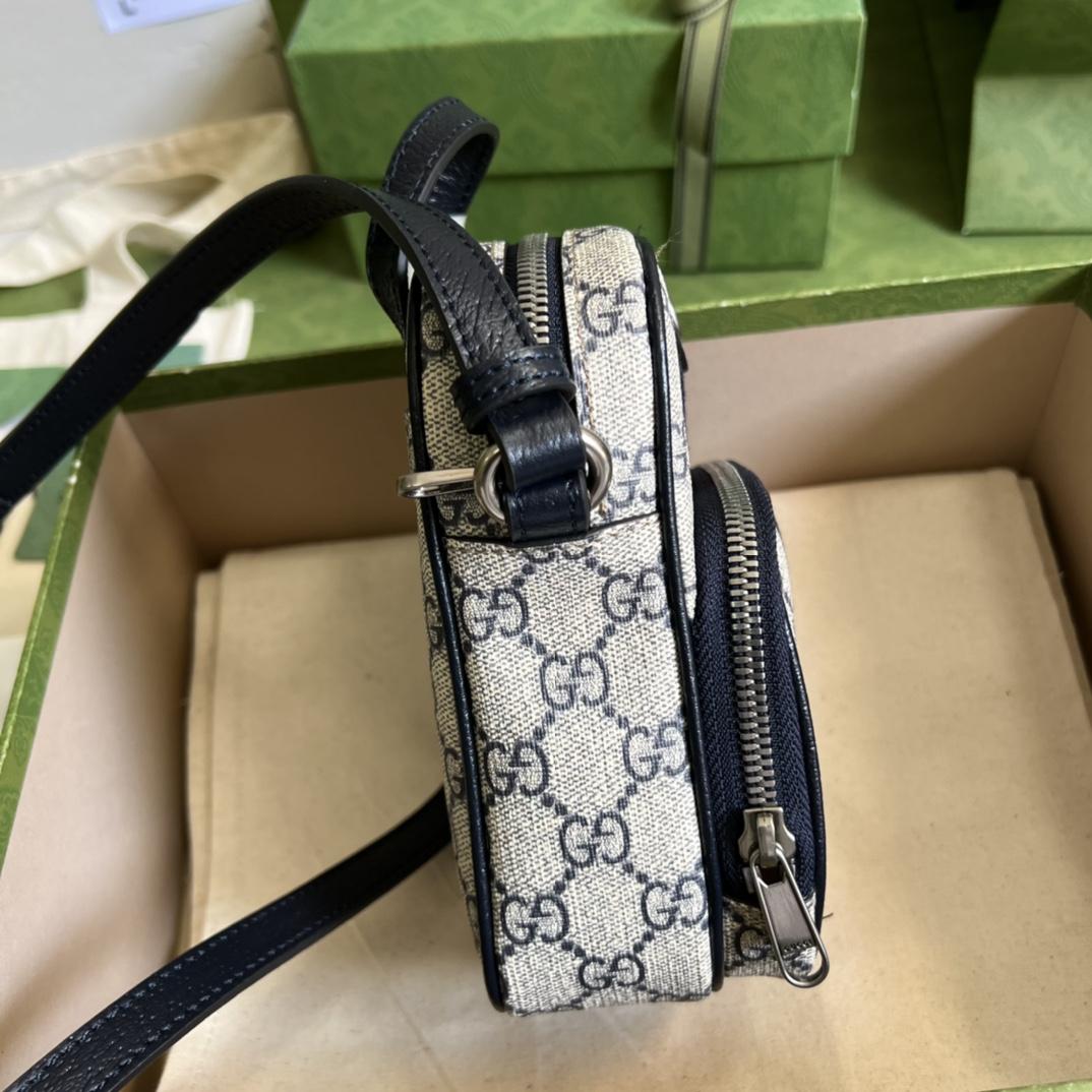 Gucci Ophidia GG Mini Bag(12-16-7cm)   - FashionPlug