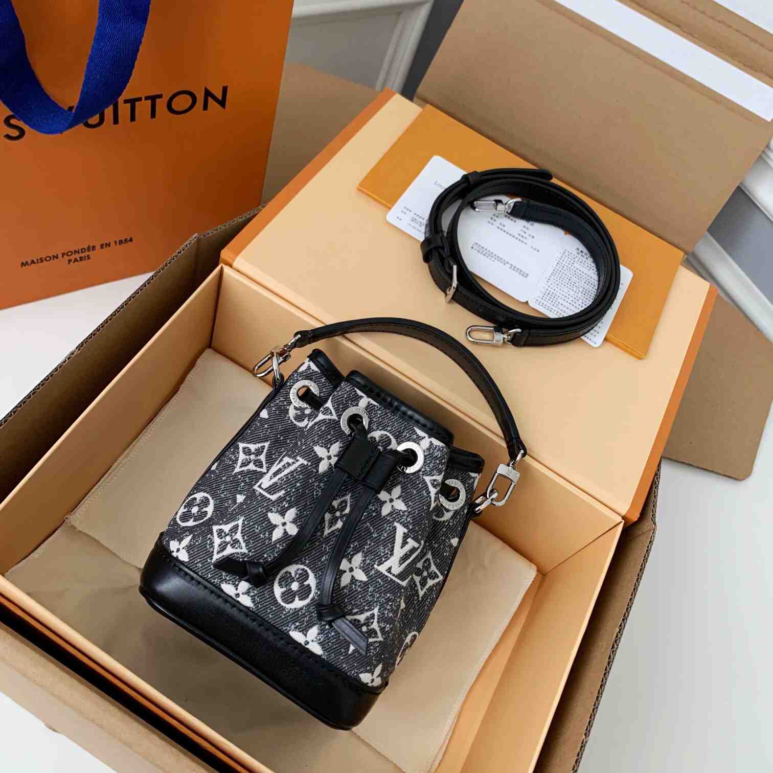 Louis Vuitton Nano Noe(13-16-10m) - FashionPlug
