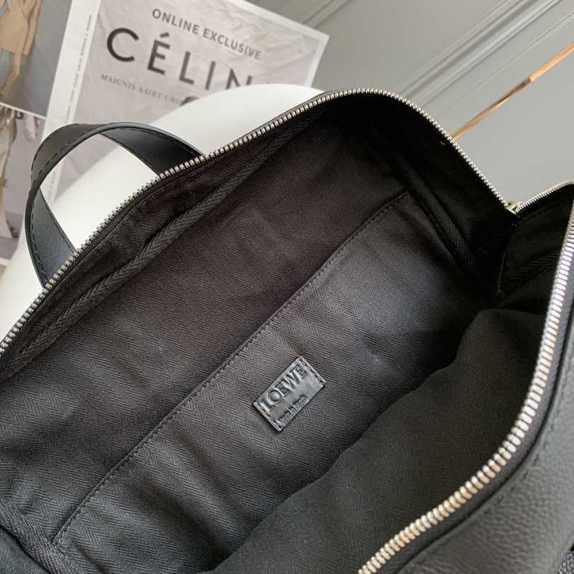 Loewe Military Backpack In Soft Grained Calfskin - FashionPlug
