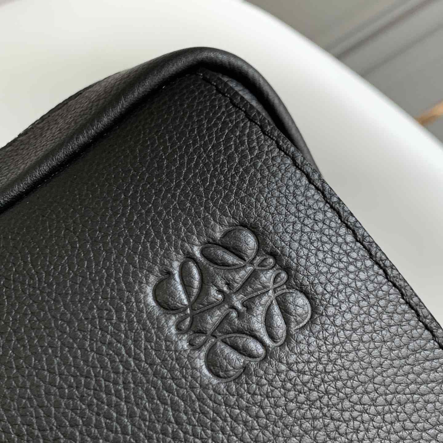 Loewe Military Backpack In Soft Grained Calfskin - FashionPlug