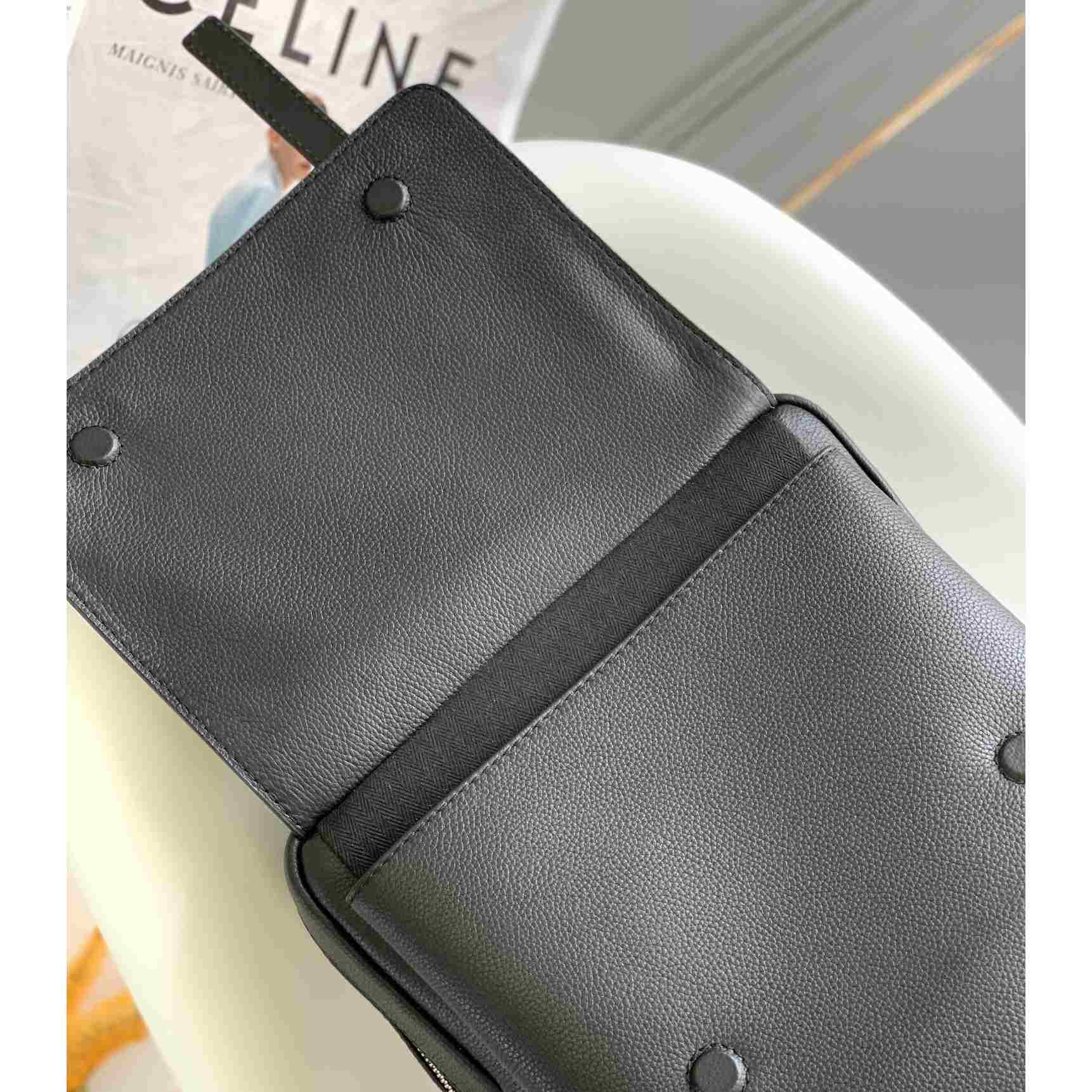 Loewe Military Backpack In Soft Grained Calfskin - FashionPlug