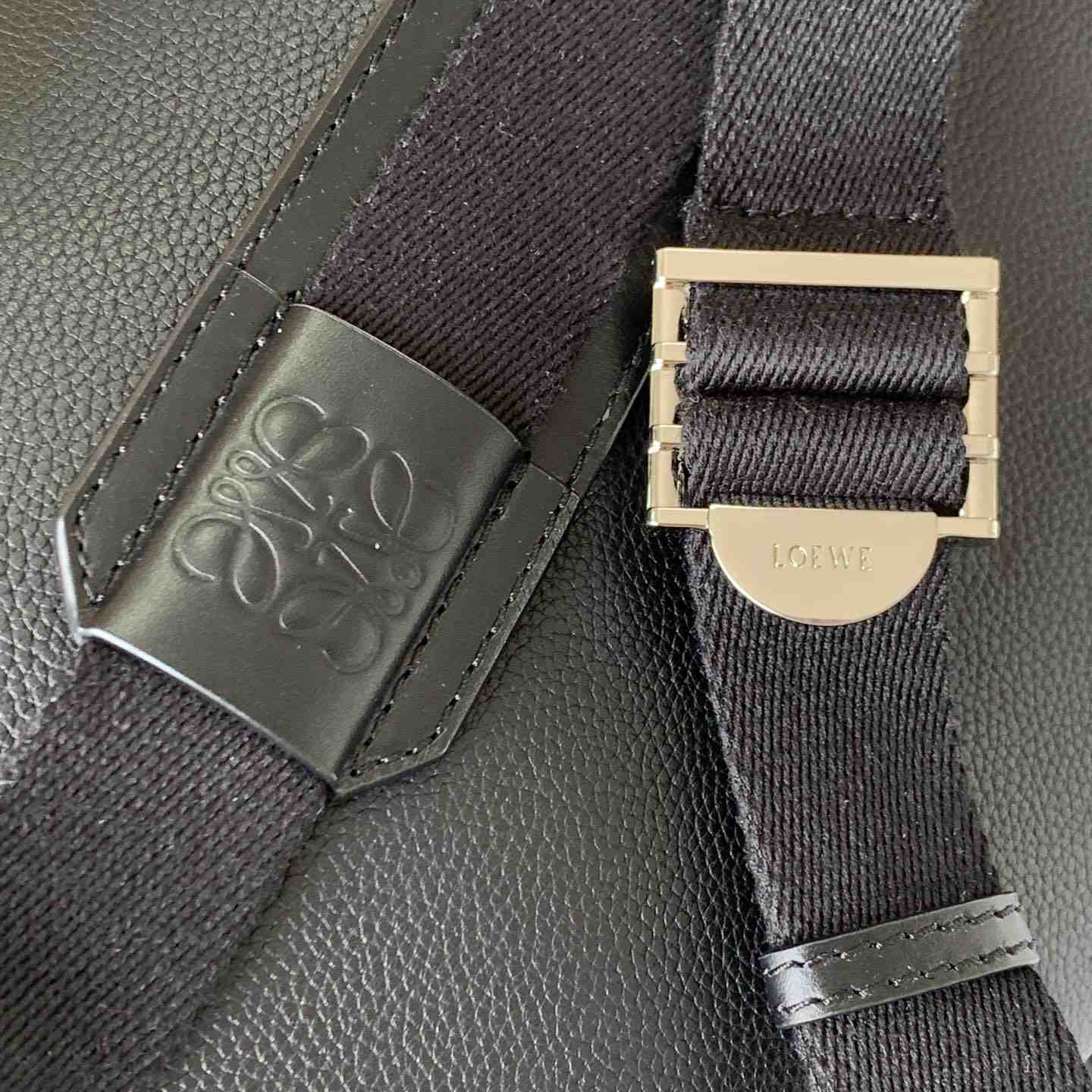 Loewe Military Backpack In Soft Grained Calfskin - FashionPlug