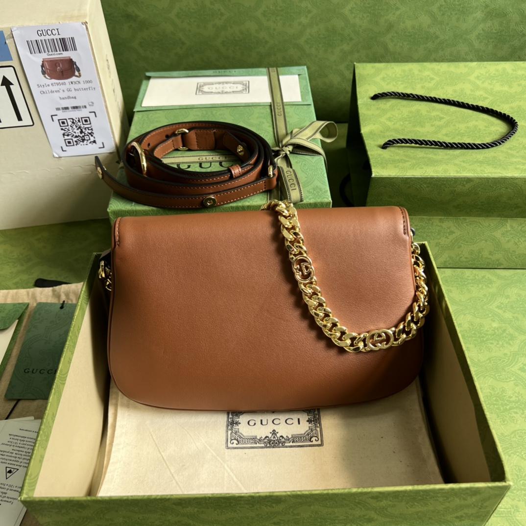 Gucci Blondie Shoulder Bag(28-16-4cm) - FashionPlug