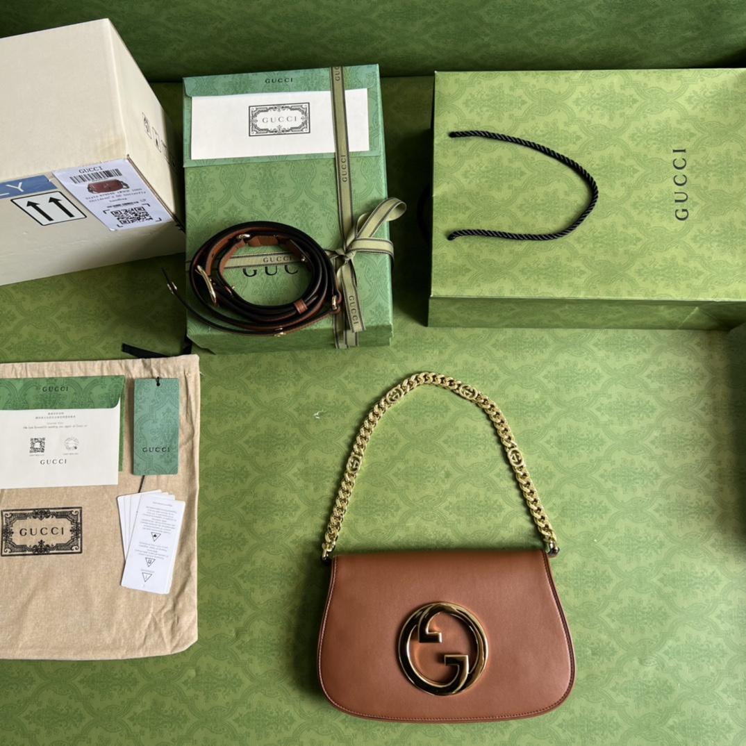 Gucci Blondie Shoulder Bag(28-16-4cm) - FashionPlug