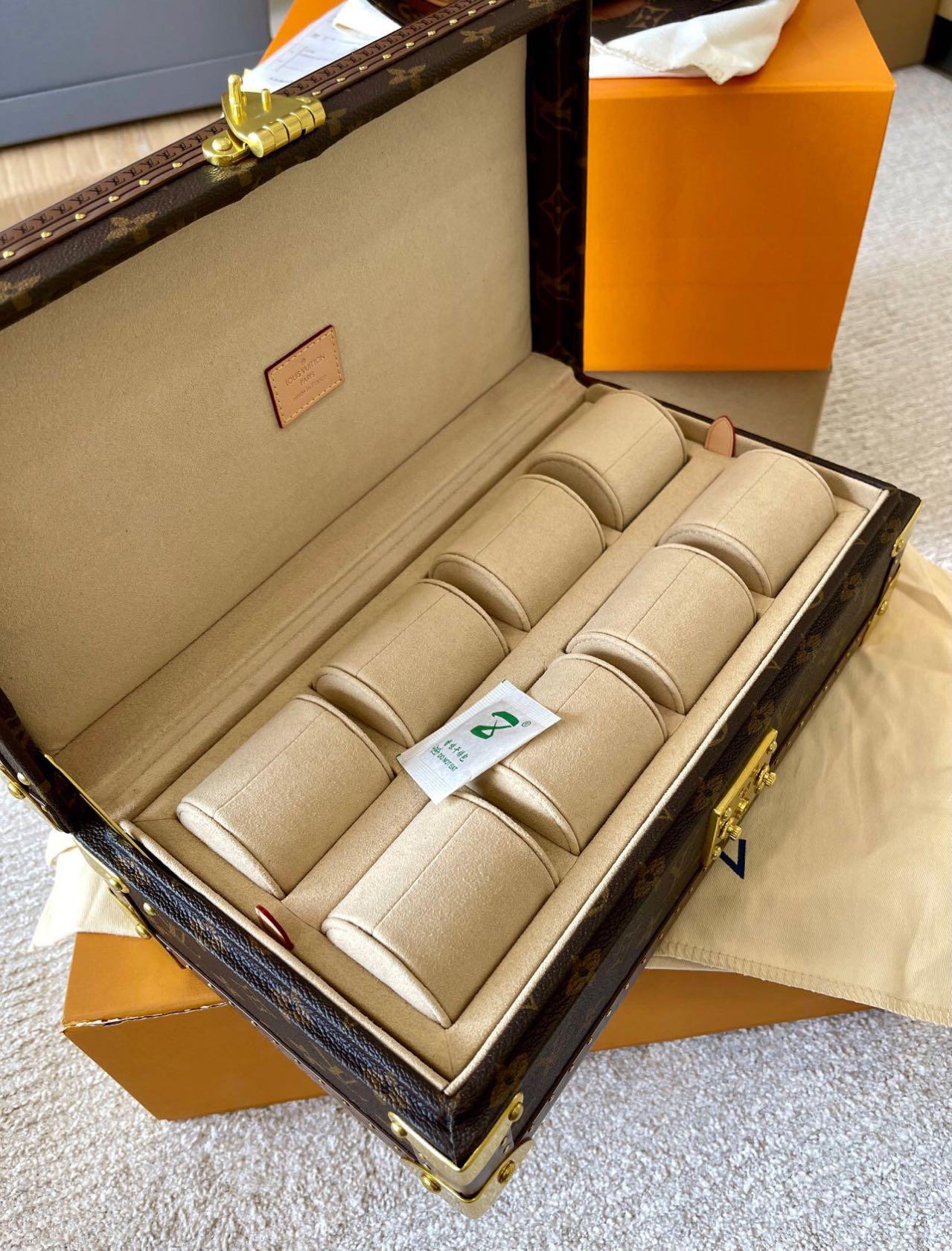 Louis Vuitton Coffret Eight Montres Watch Trunk - FashionPlug