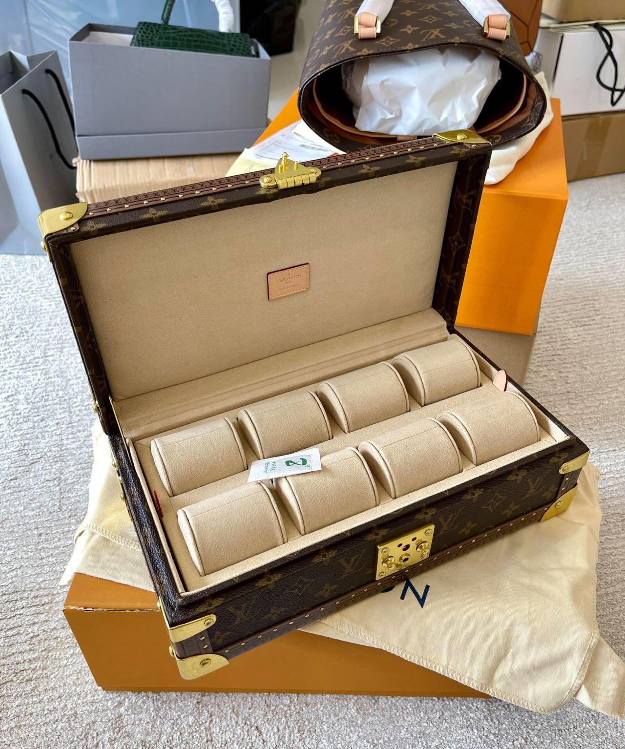 Louis Vuitton Coffret Eight Montres Watch Trunk - FashionPlug