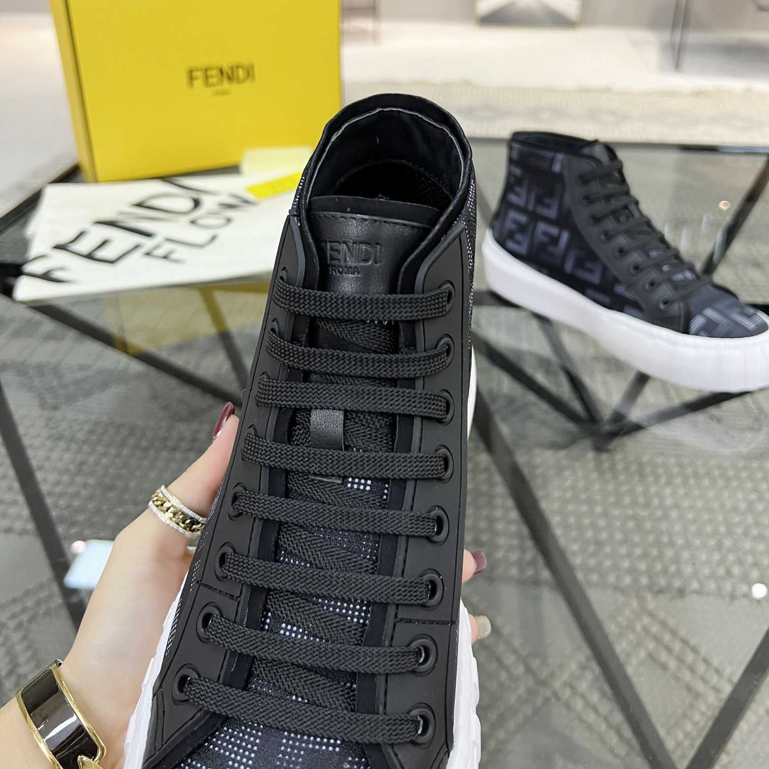 Fendi Logo Sneaker - FashionPlug