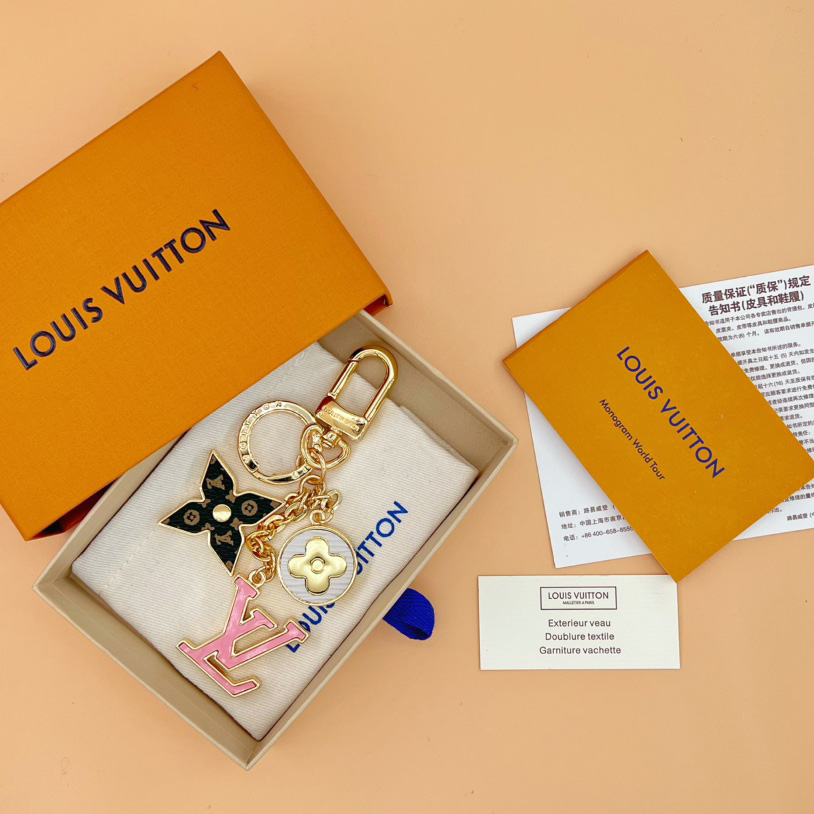 Louis Vuitton Spring Street Bag Charm and Key Holder    - FashionPlug
