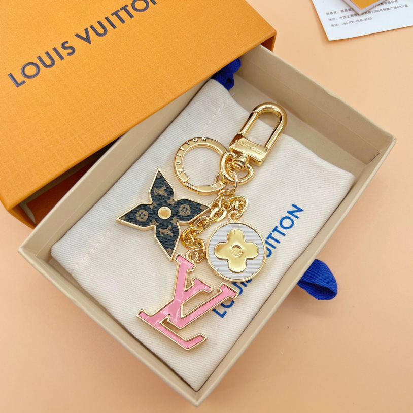 Louis Vuitton Spring Street Bag Charm and Key Holder    - FashionPlug