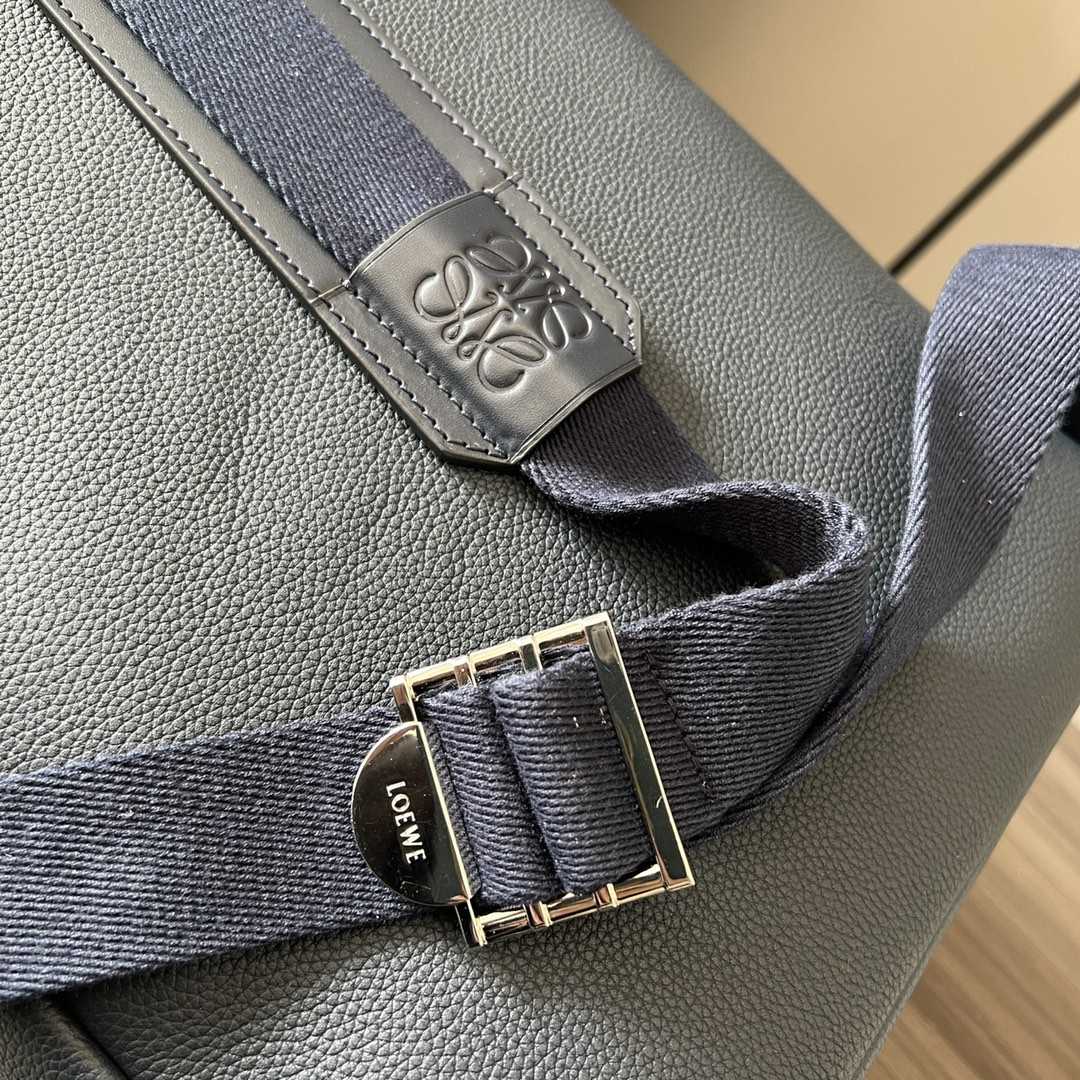 Loewe Military Backpack In Soft Grained Calfskin - FashionPlug