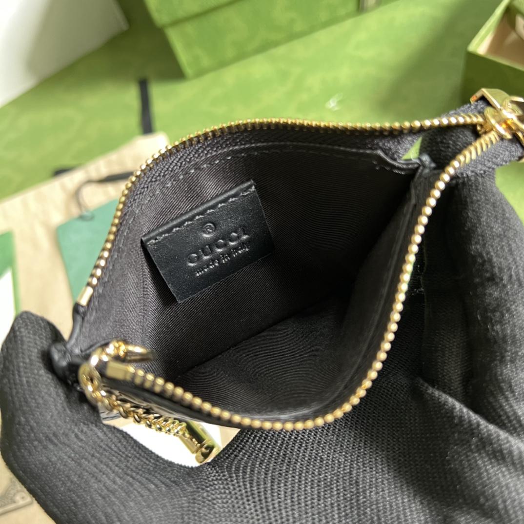 Gucci Signature Key Case(12-7.5-1.5cm) - FashionPlug