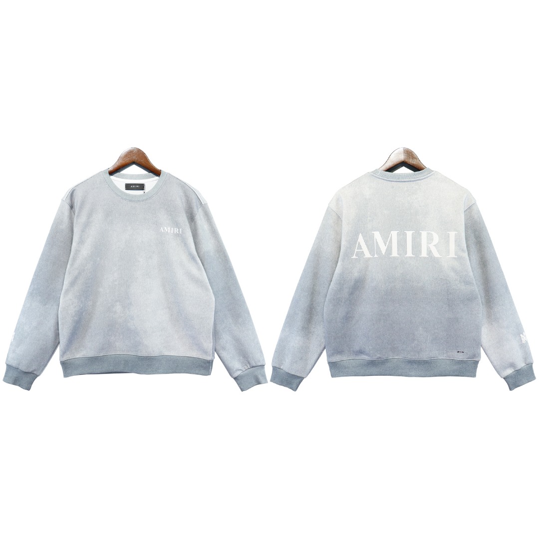 Amiri Logo Cotton Sweatshirt - FashionPlug