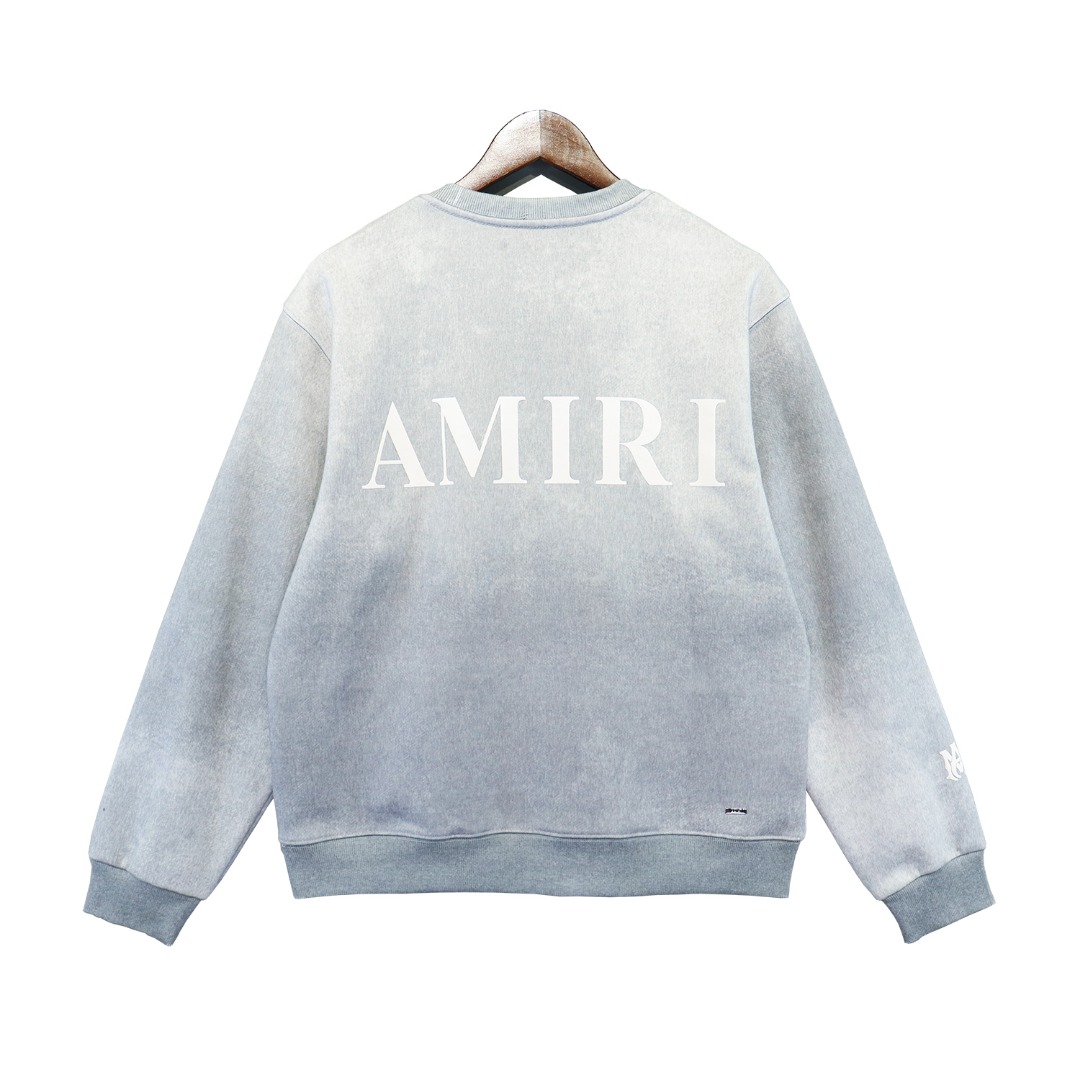 Amiri Logo Cotton Sweatshirt - FashionPlug