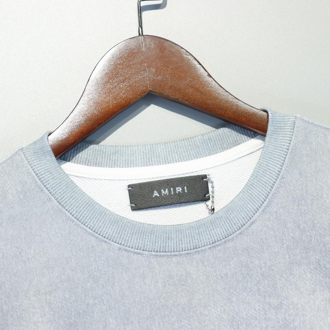 Amiri Logo Cotton Sweatshirt - FashionPlug