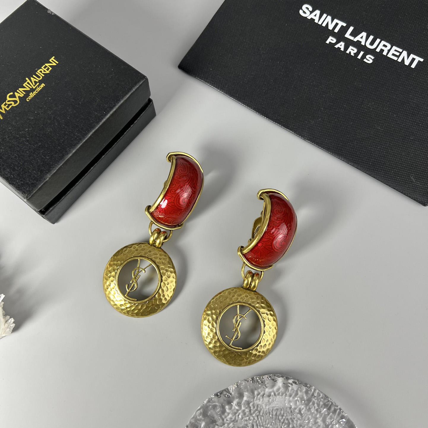 Saint Laurent Earrings - FashionPlug