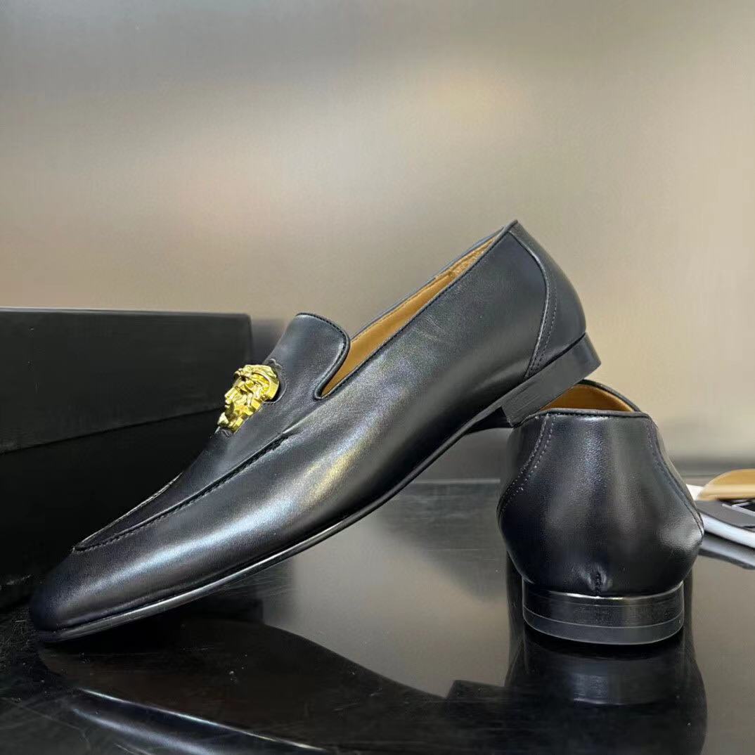 Versace Medusa Loafers - FashionPlug