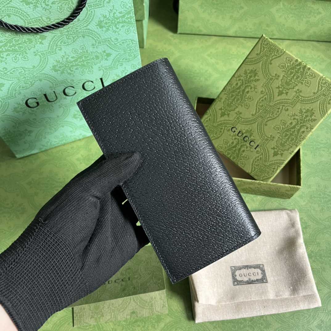 Gucci GG Marmont leather long ID wallet - FashionPlug