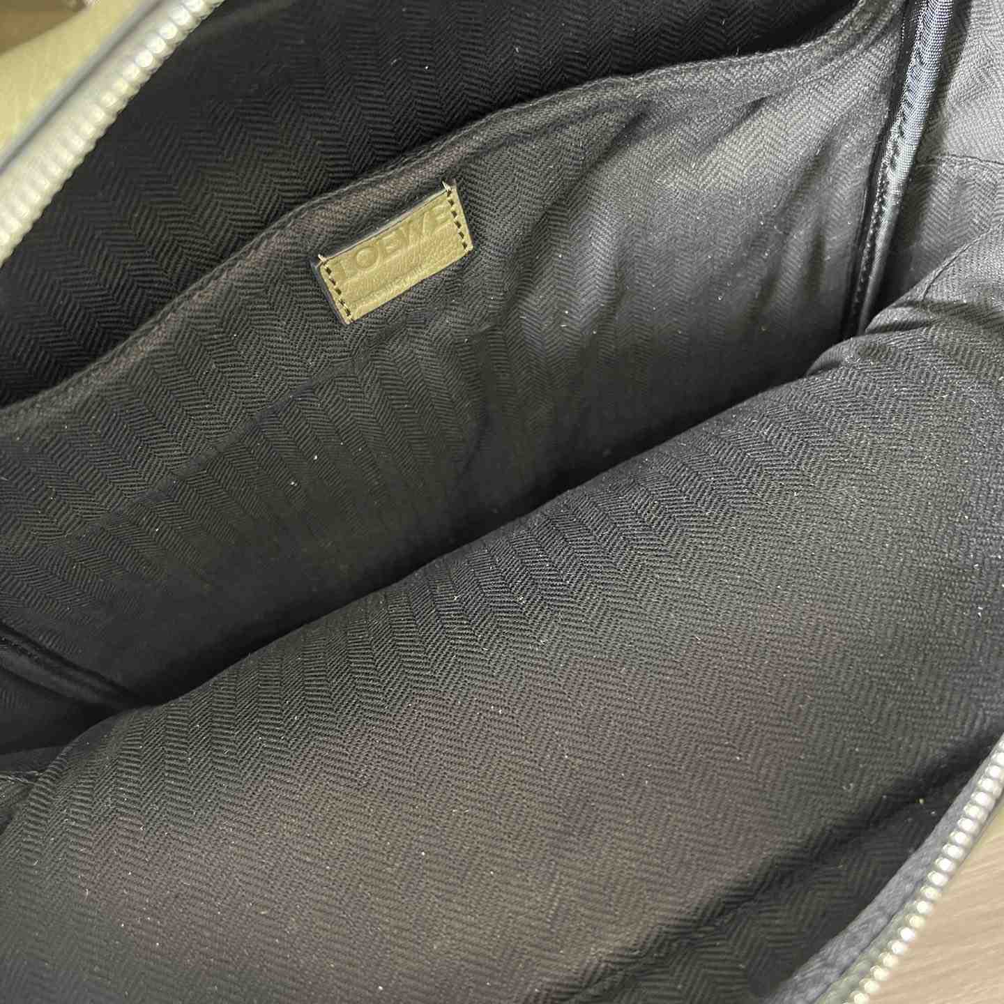 Loewe Military Backpack In Soft Grained Calfskin - FashionPlug