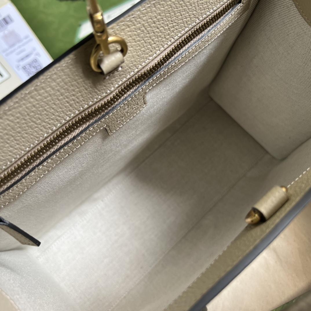 Gucci Small Tote Bag With Interlocking G(31-26.5-14cm) - FashionPlug