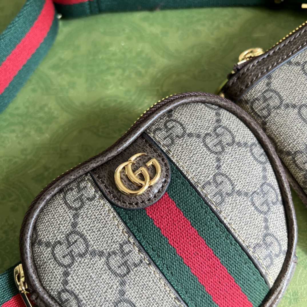 Gucci Ophidia GG Heart Utility Belt(12-11-2cm/20-13cm) - FashionPlug
