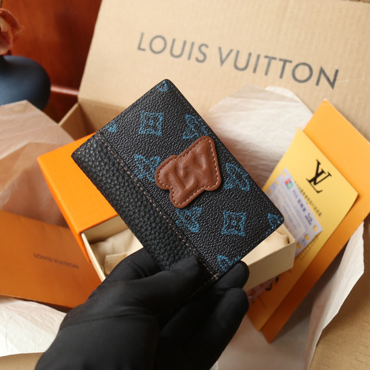 Louis Vuitton Pocket Organizer (7.5-11.1-1cm)   M81789 - FashionPlug