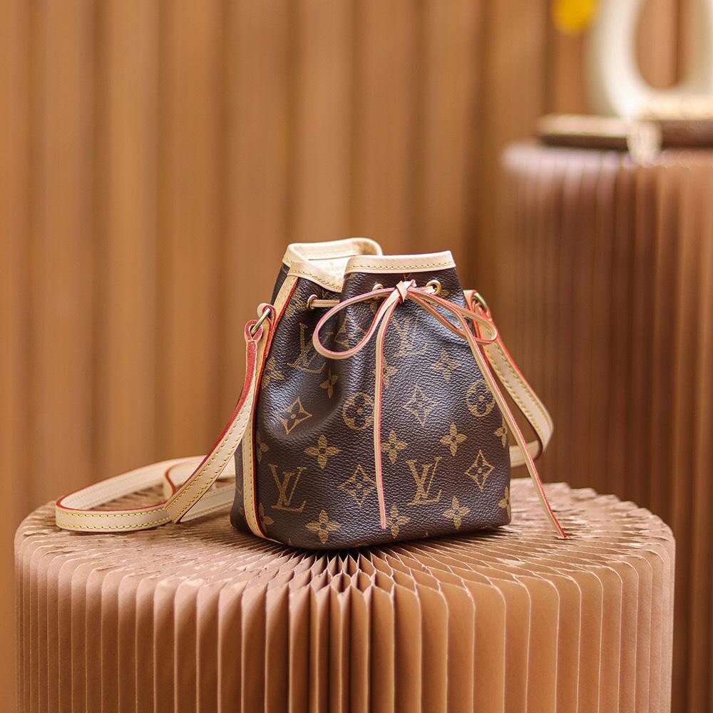  Louis Vuitton Nano Noe(13-16-10cm)   M41346 - FashionPlug
