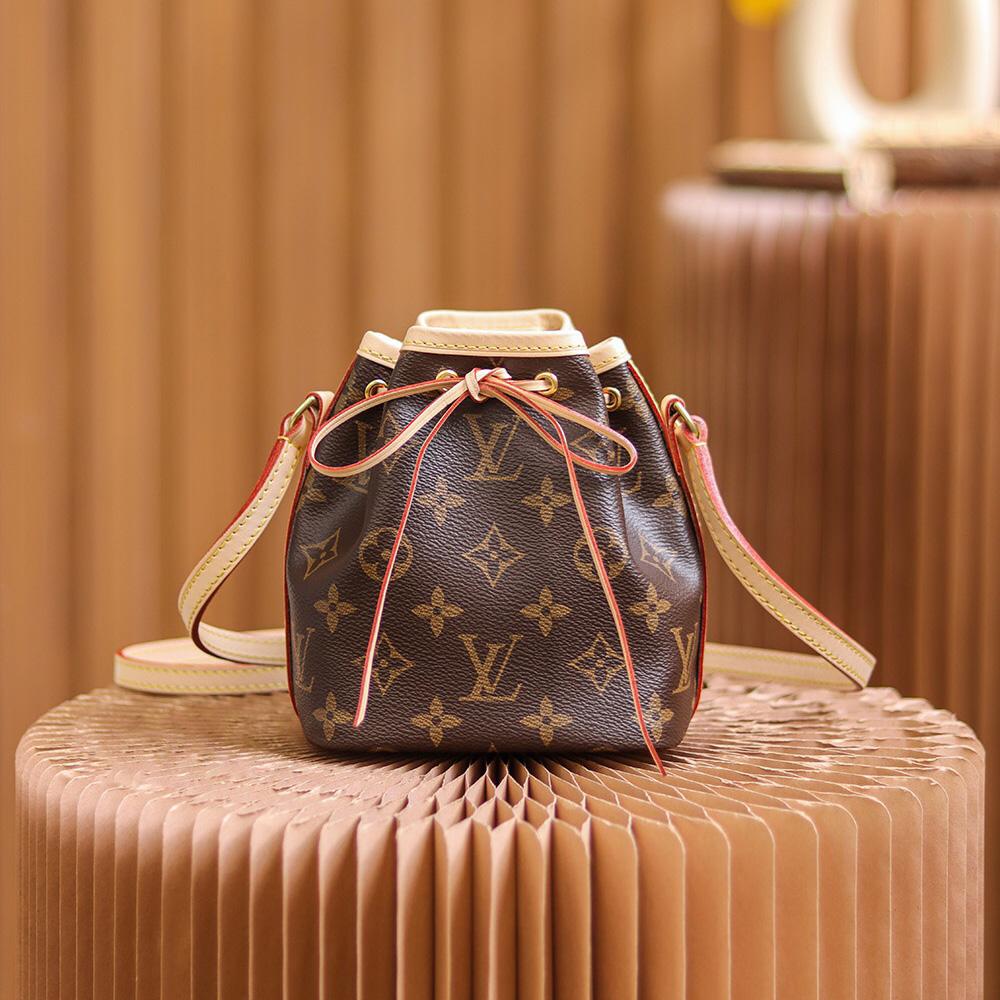  Louis Vuitton Nano Noe(13-16-10cm)   M41346 - FashionPlug