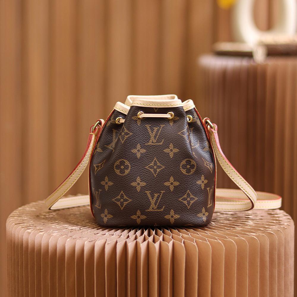  Louis Vuitton Nano Noe(13-16-10cm)   M41346 - FashionPlug