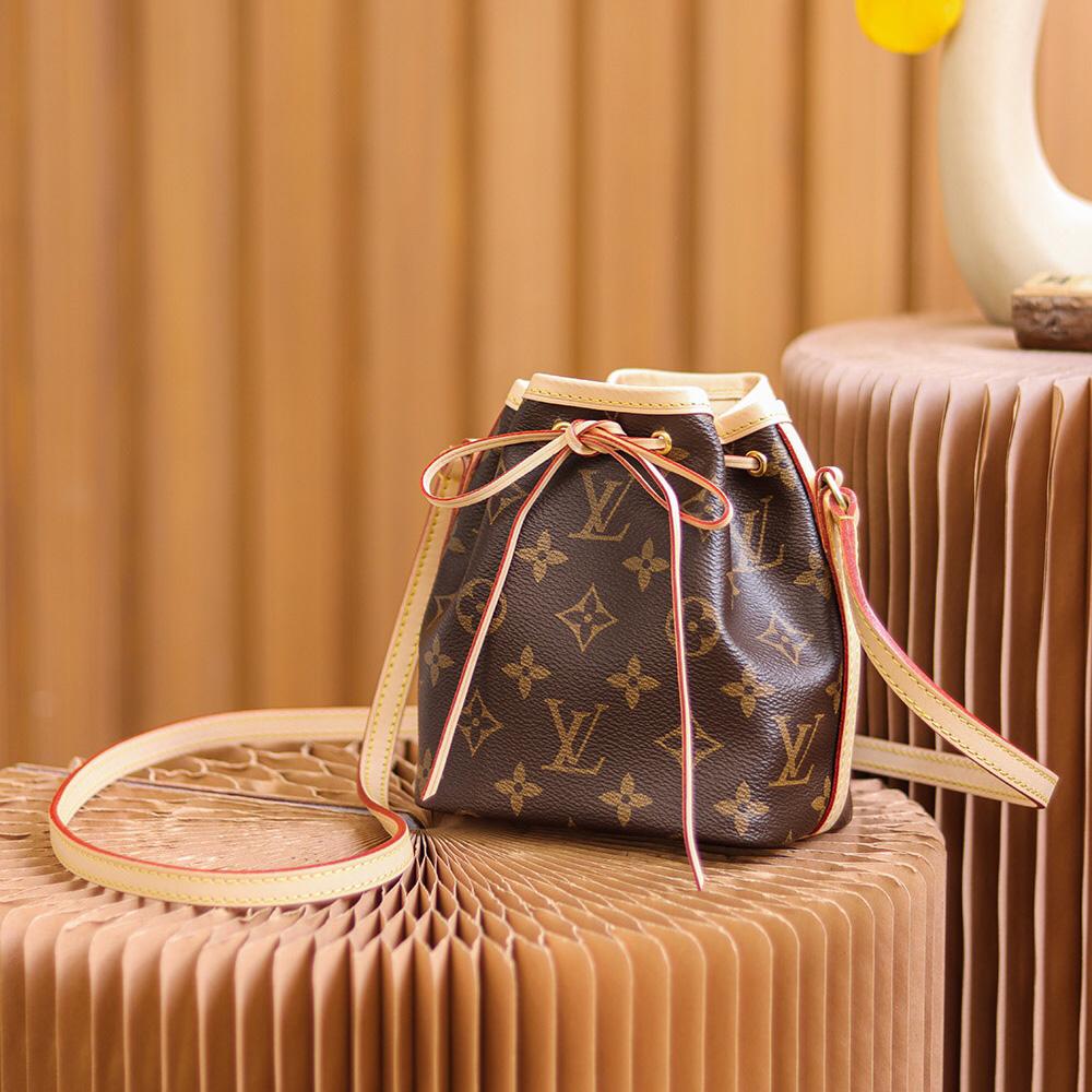  Louis Vuitton Nano Noe(13-16-10cm)   M41346 - FashionPlug