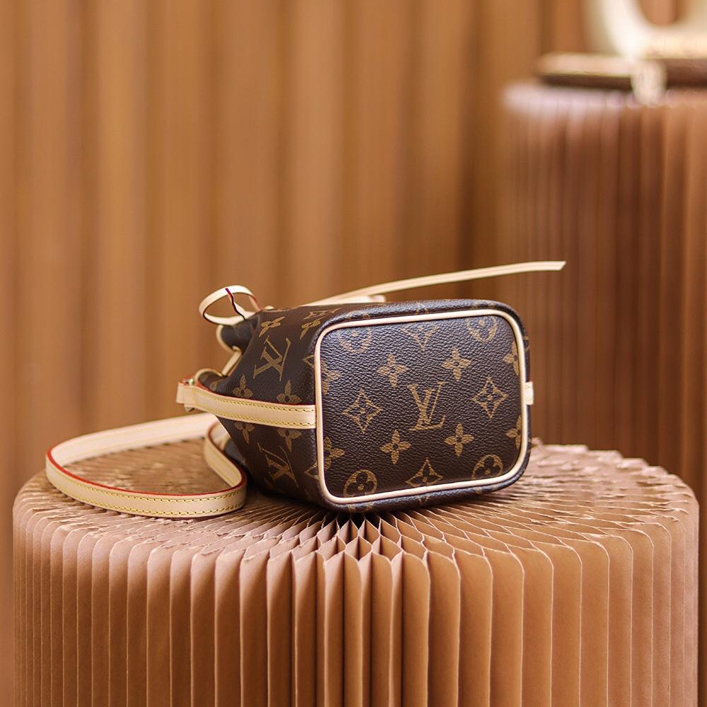  Louis Vuitton Nano Noe(13-16-10cm)   M41346 - FashionPlug