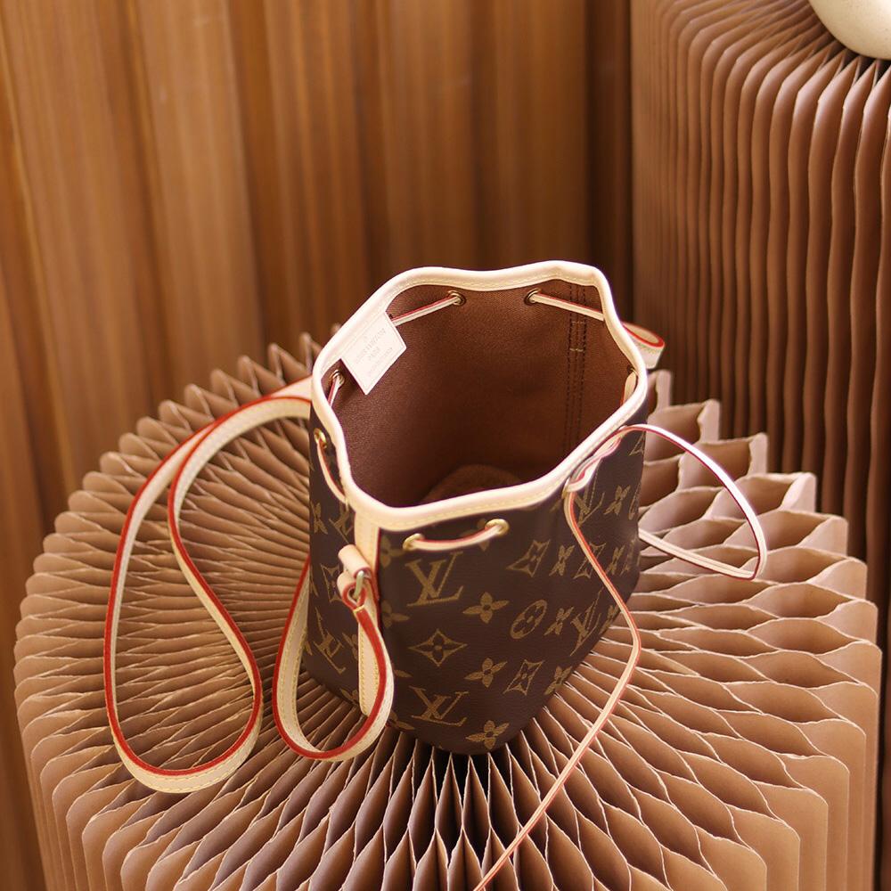 Louis Vuitton Nano Noe(13-16-10cm)   M41346 - FashionPlug