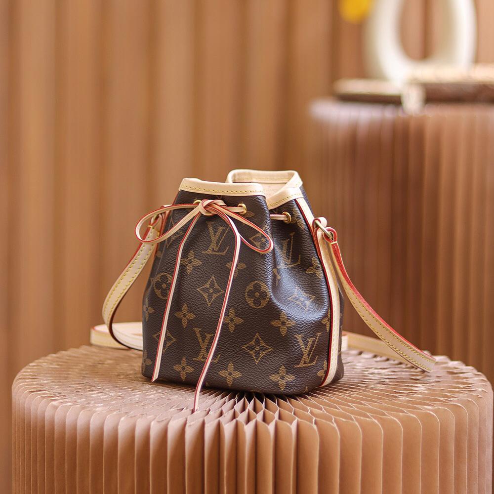  Louis Vuitton Nano Noe(13-16-10cm)   M41346 - FashionPlug