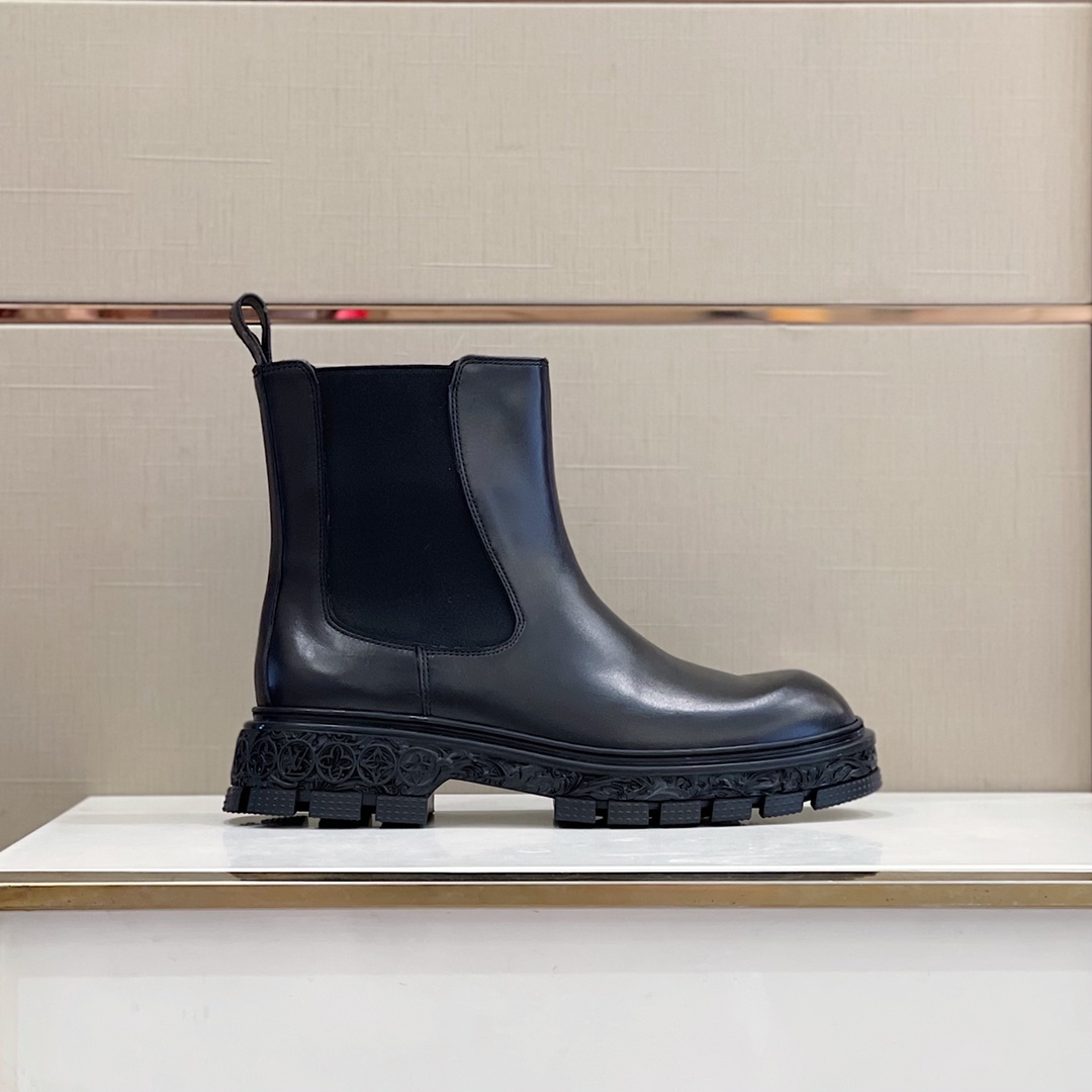 Louis Vuitton LV Baroque Chelsea Boot    1AAHB7 - FashionPlug