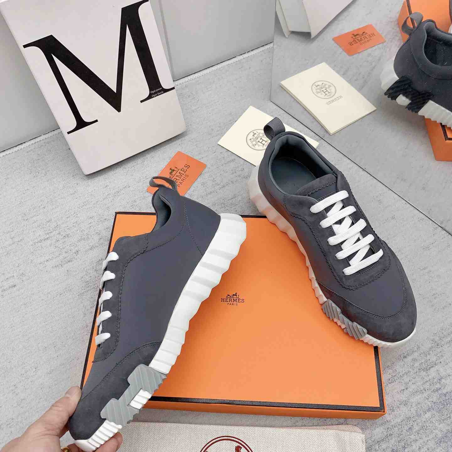 Hermes Bouncing Sneaker  - FashionPlug