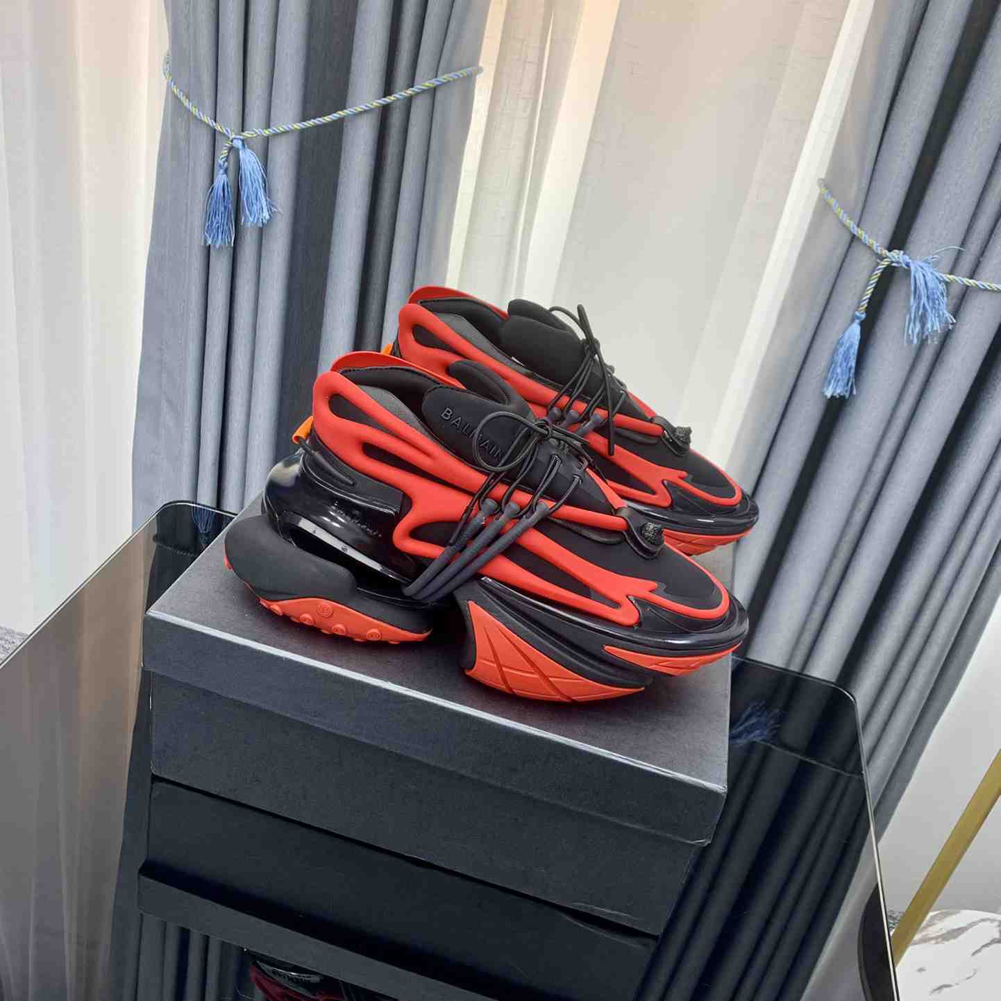Balmain Unicorn Sneakers - FashionPlug