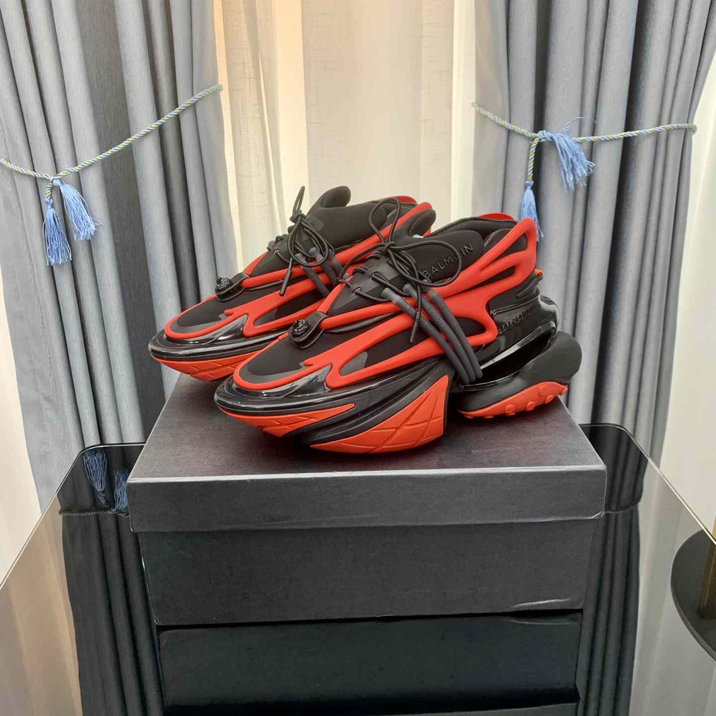 Balmain Unicorn Sneakers - FashionPlug