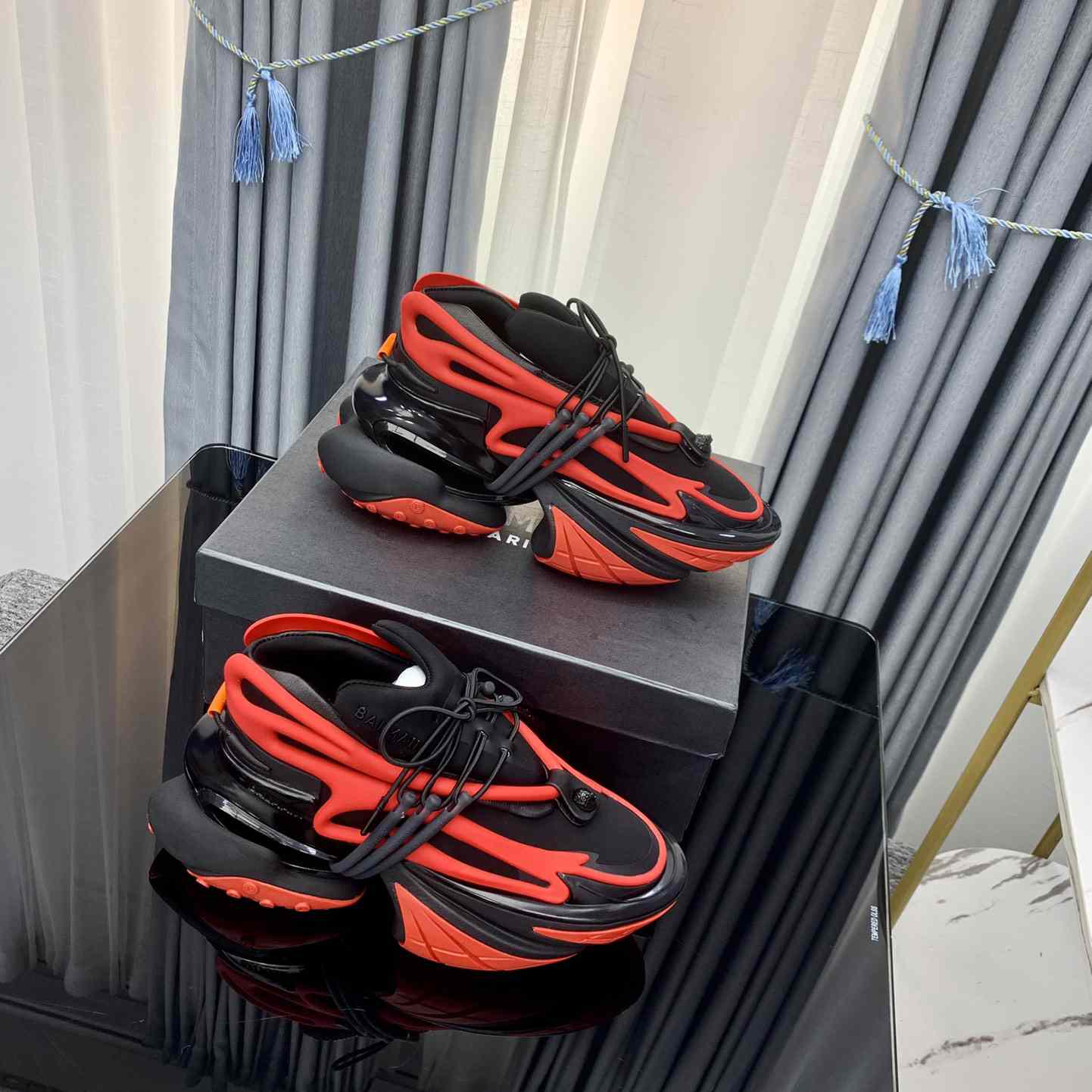 Balmain Unicorn Sneakers - FashionPlug