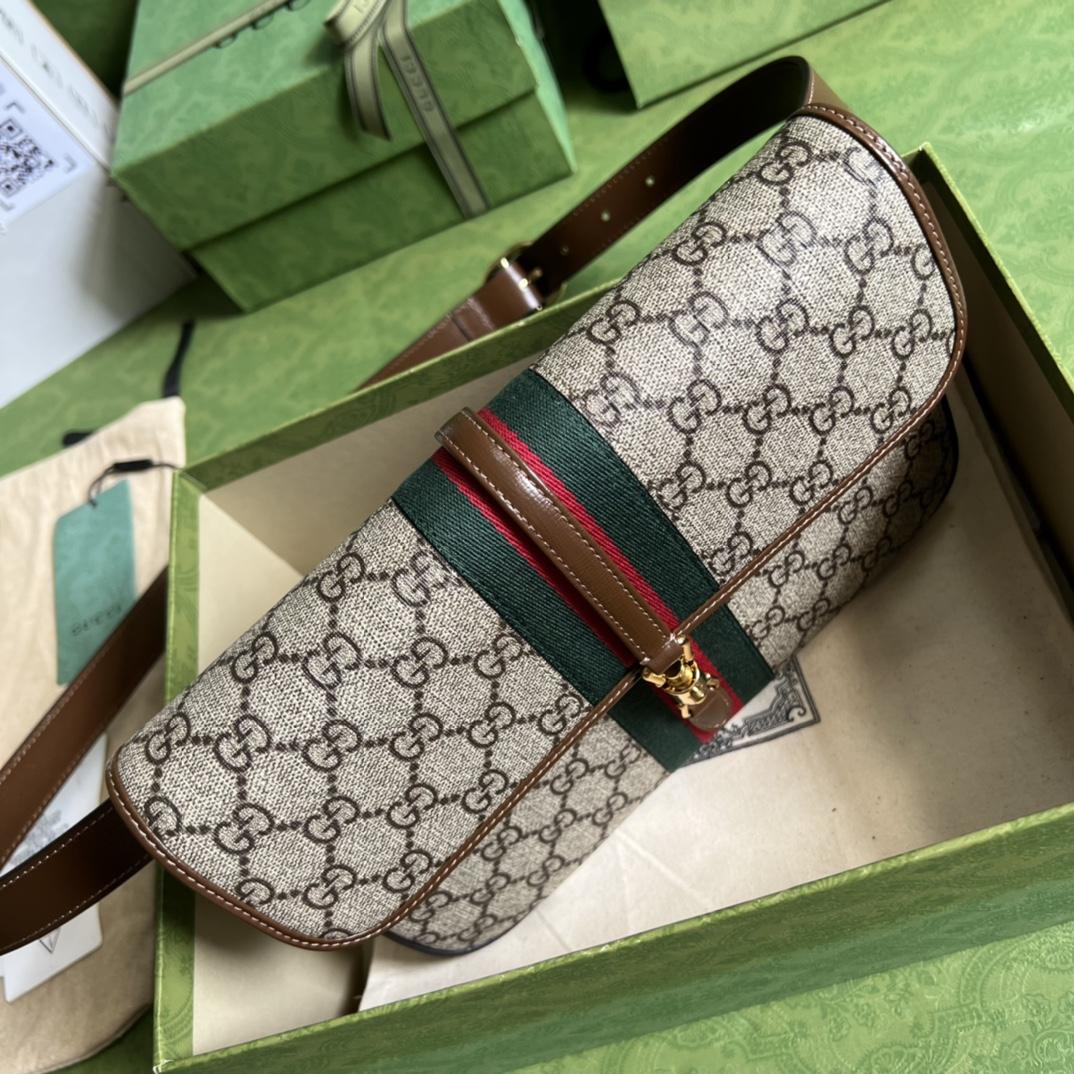 Gucci Jackie 1961 Belt Bag(23-16-3cm) - FashionPlug