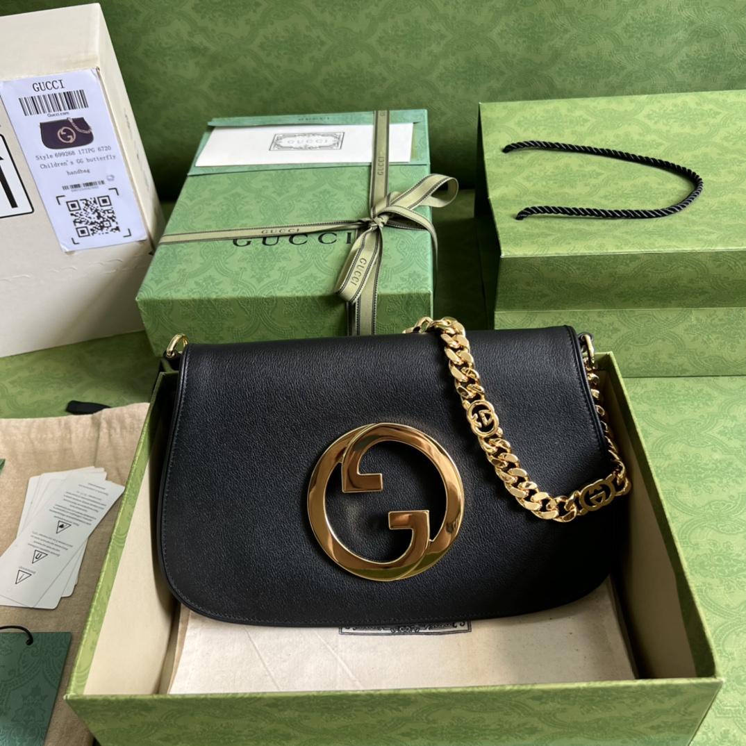 Gucci Blondie Shoulder Bag(28-16-4cm) - FashionPlug