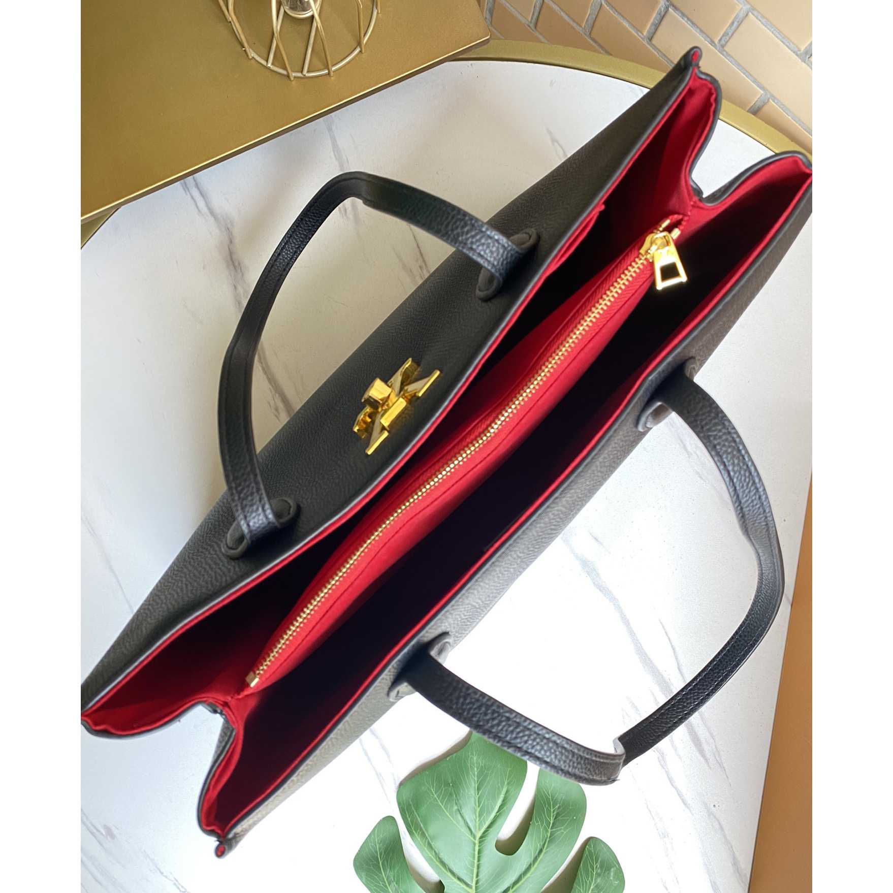 Louis Vuitton Lockme Shopper(42-28-15cm)   M57345 - FashionPlug
