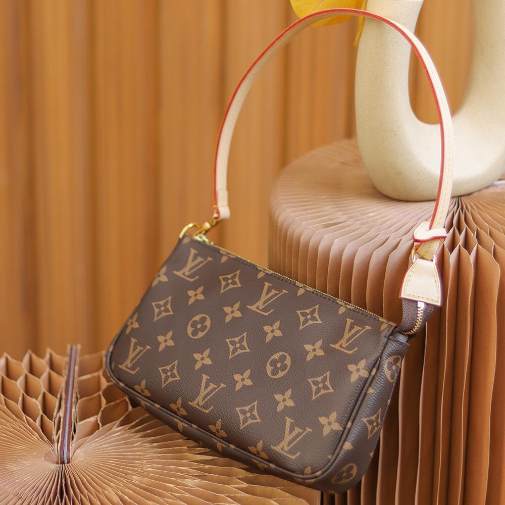  Louis Vuitton Pochette Accessoires(23.5-13.5-4cm)   M40712 - FashionPlug