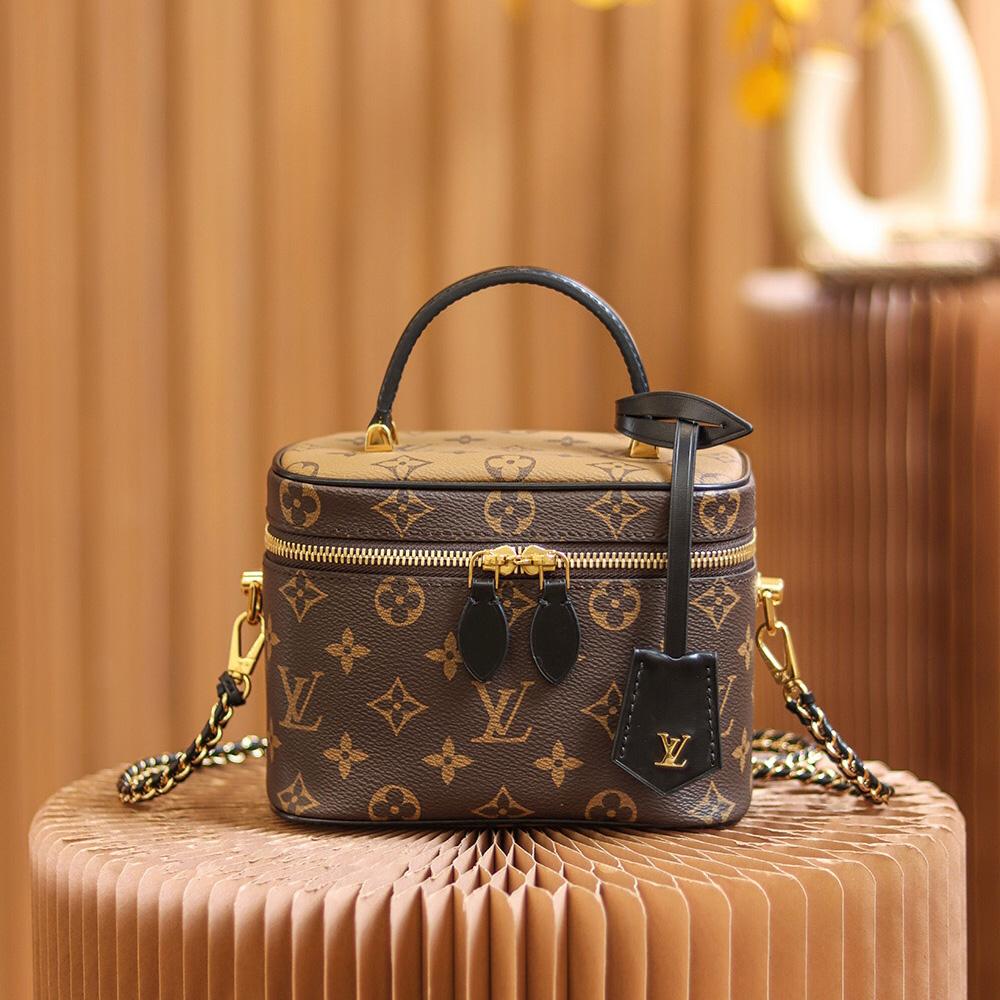Louis VuittonVanity PM (19-13-11cm)   M45165 - FashionPlug